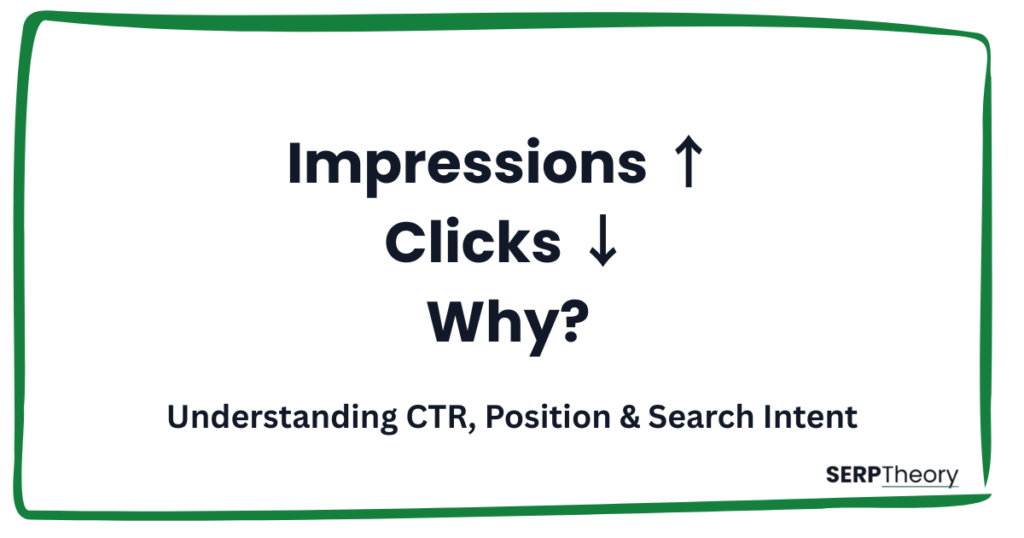 Why Impressions Increase But Clicks Don’t blog cover image